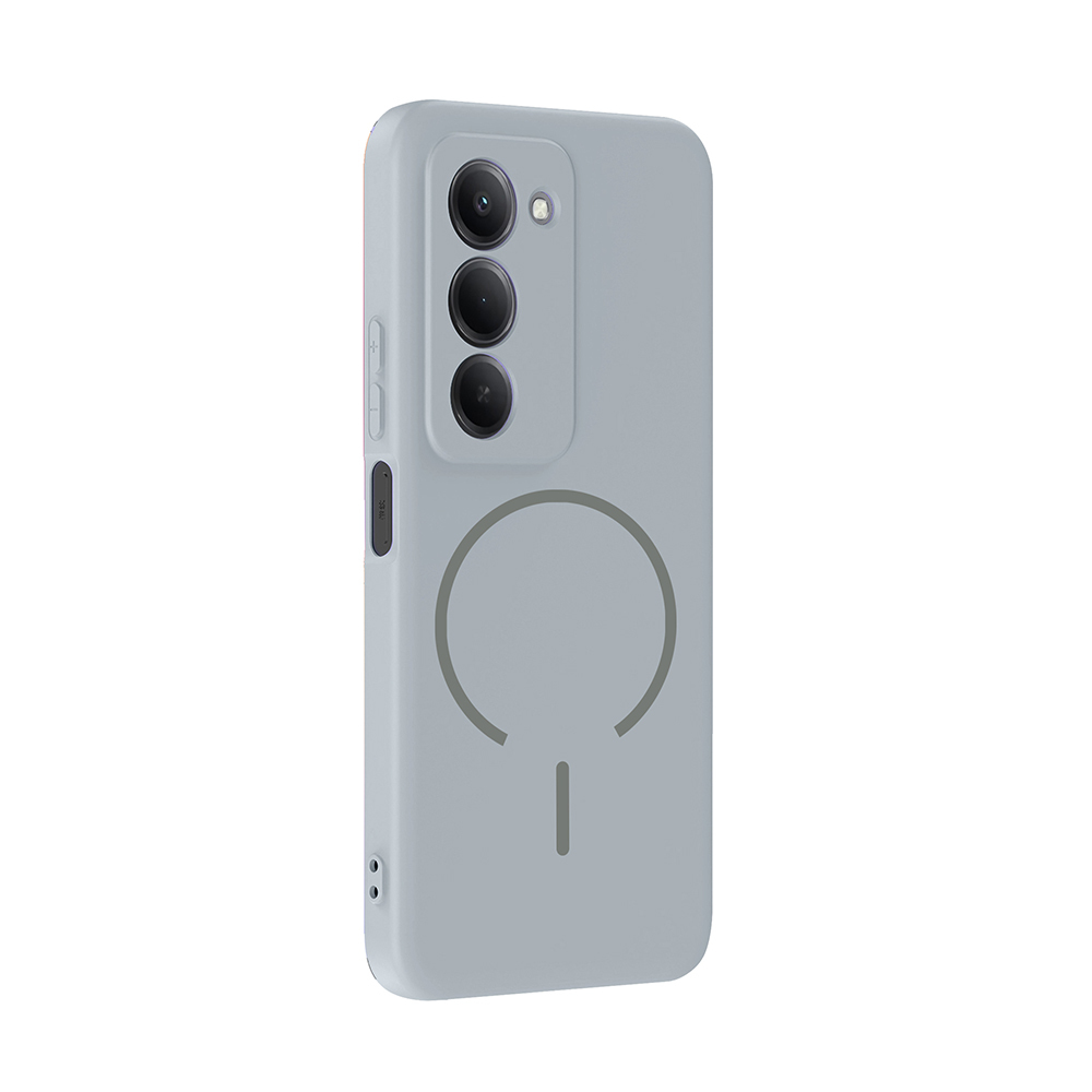 Xiaomi Redmi 15 Case Zore Meta Cover with M-safe Charging Feature - 14