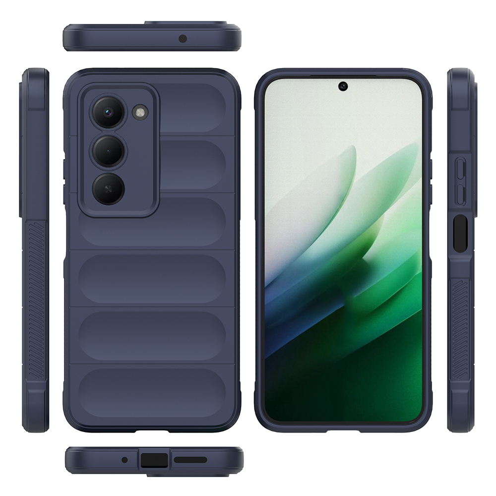 Xiaomi Redmi 15 Kılıf Esnek TPU Oyuklu Arka Yüzey Tasarımlı Zore Etnik Silikon Kapak - 29