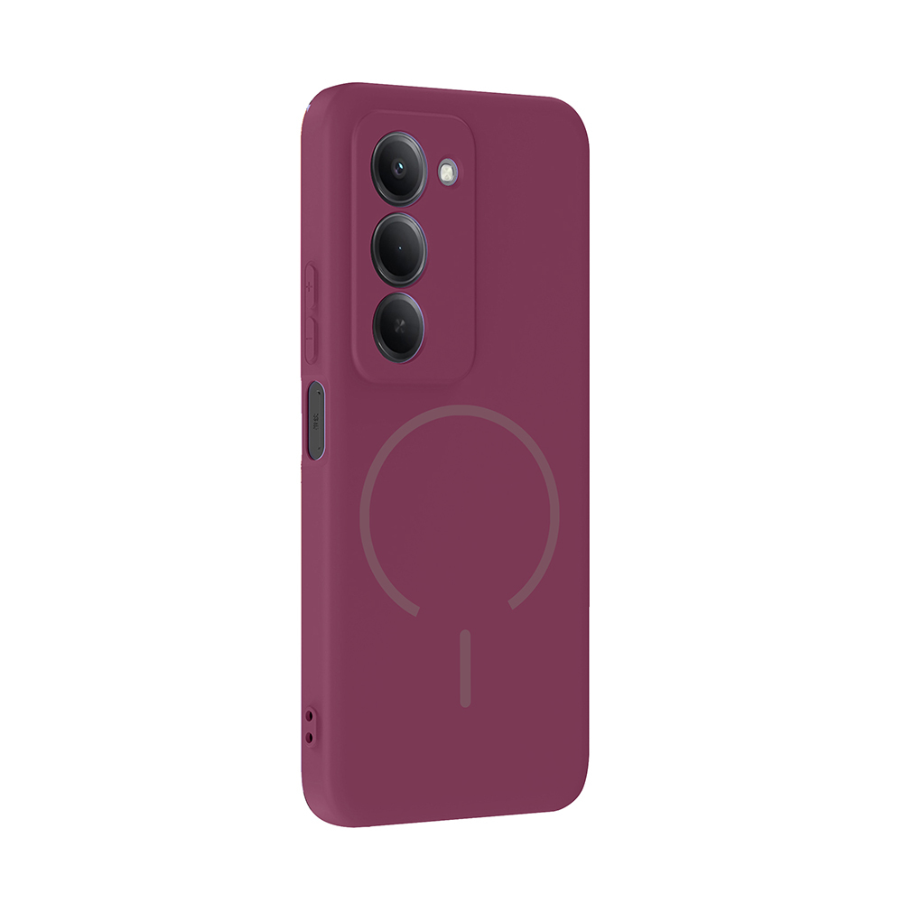 Xiaomi Redmi 15 Kılıf M-safe Şarj Özellikli Zore Meta Kapak - 13