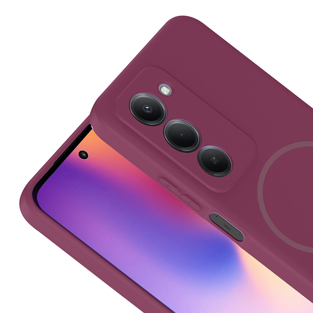 Xiaomi Redmi 15 Kılıf M-safe Şarj Özellikli Zore Meta Kapak - 20