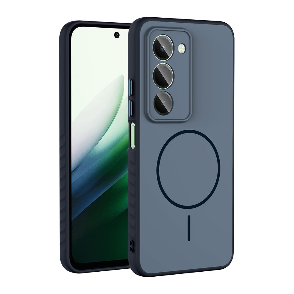 Xiaomi Redmi 15 Kılıf M-safe Şarj Özellikli Zore Tea Kapak - 5