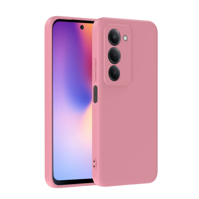 Xiaomi Redmi 15 Kılıf Zore Mara Lansman Kapak Pembe