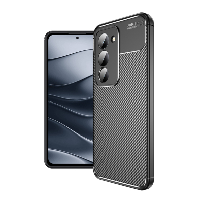 Xiaomi Redmi 15 Kılıf Zore Negro Silikon Kapak Siyah