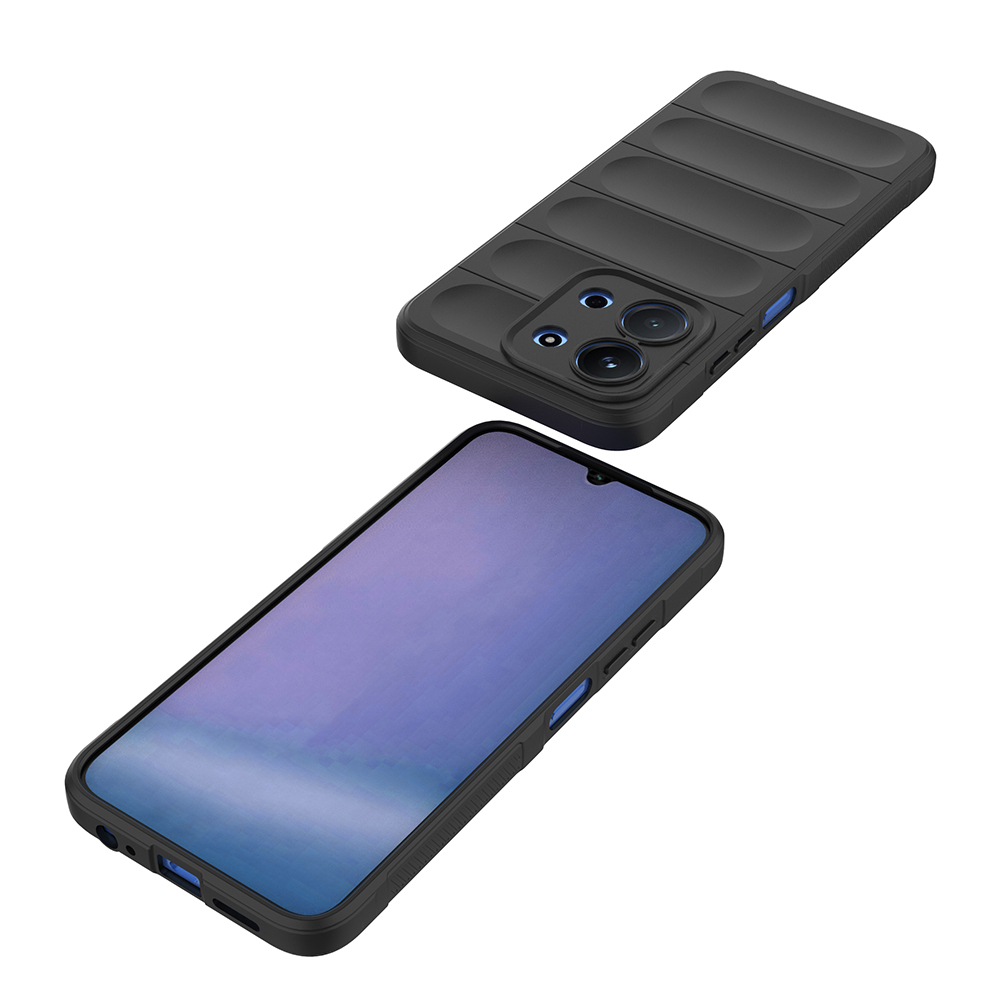 Xiaomi Redmi 15C 4G Case Flexible TPU Hollow Back Surface Design Zore Ethnic Silicone Cover - 8