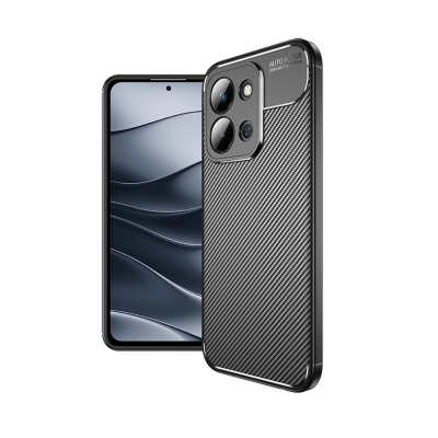 Xiaomi Redmi 15C 4G Kılıf Zore Negro Silikon Kapak Siyah