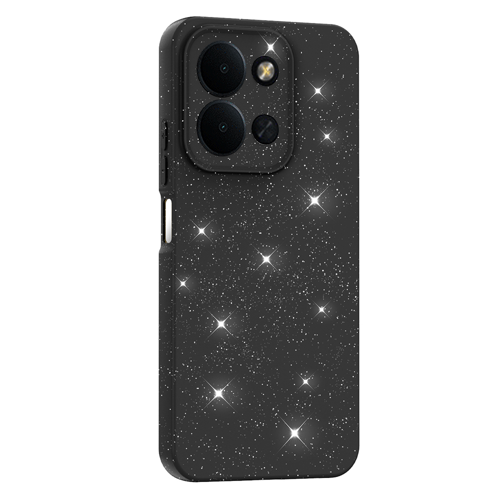 Xiaomi Redmi 15C Case with Camera Protection, Glittery Luxury Zore Cotton Cover - 7