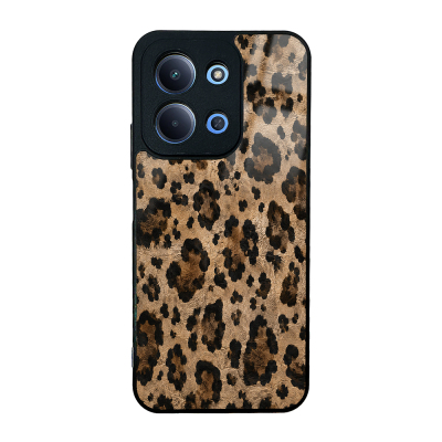 Xiaomi Redmi 15C Case with Camera Protector, Patterned Zore Lusi Cover Kahve Leopar