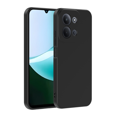 Xiaomi Redmi 15C Kılıf Zore Mara Lansman Kapak Siyah