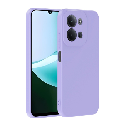 Xiaomi Redmi 15C Kılıf Zore Mara Lansman Kapak Lila
