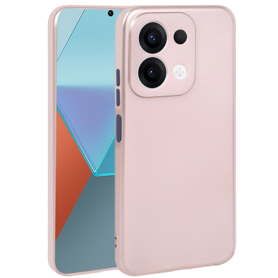 Xiaomi Redmi 15C Kılıf Zore Premier Silikon Kapak Rose Gold