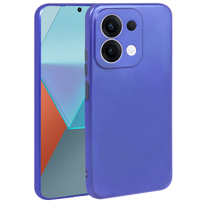 Xiaomi Redmi 15C Kılıf Zore Premier Silikon Kapak Saks Mavi