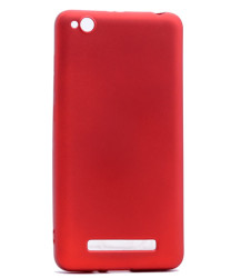 Xiaomi Redmi 4A Kılıf Zore Premier Silikon Kapak Kırmızı