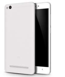 Xiaomi Redmi 4A Kılıf Zore İmax Silikon Kamera Korumalı Beyaz