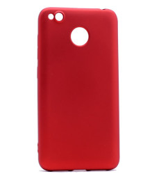 Xiaomi Redmi 4X Kılıf Zore Premier Silikon Kapak Kırmızı