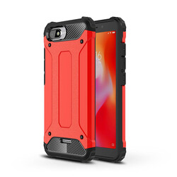 Xiaomi Redmi 6A Case Zore Crash Silicon Cover Red