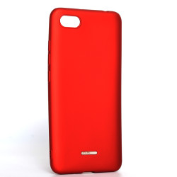 Xiaomi Redmi 6A Kılıf Zore Premier Silikon Kapak Kırmızı