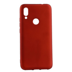 Xiaomi Redmi 7 Kılıf Zore Premier Silikon Kapak Kırmızı