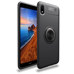 Xiaomi Redmi 7A Case Zore Ravel Silicon Cover Black