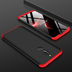 Xiaomi Redmi 8 Case Zore Ays Cover Black-Red