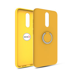 Xiaomi Redmi 8 Case Zore Plex Cover Yellow