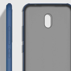 Xiaomi Redmi 8A Case Zore Odyo Silicon Navy blue