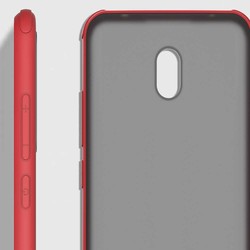 Xiaomi Redmi 8A Case Zore Odyo Silicon Red