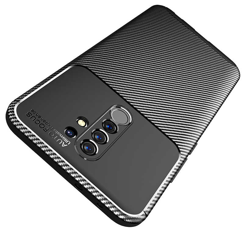 Xiaomi Redmi 9 Case Zore Negro Silicon Cover - 5