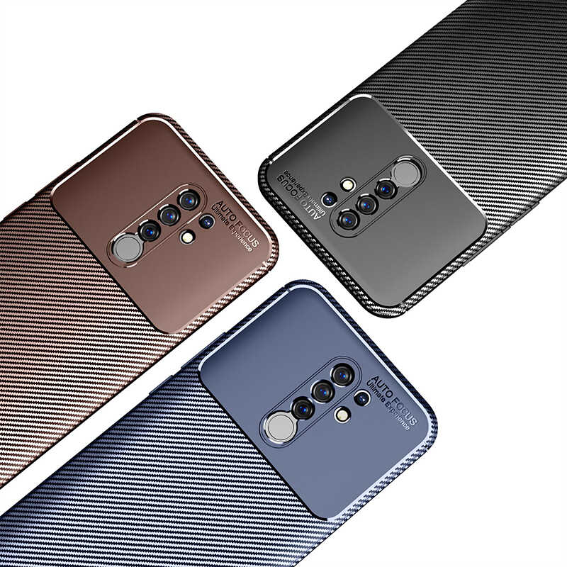 Xiaomi Redmi 9 Case Zore Negro Silicon Cover - 6