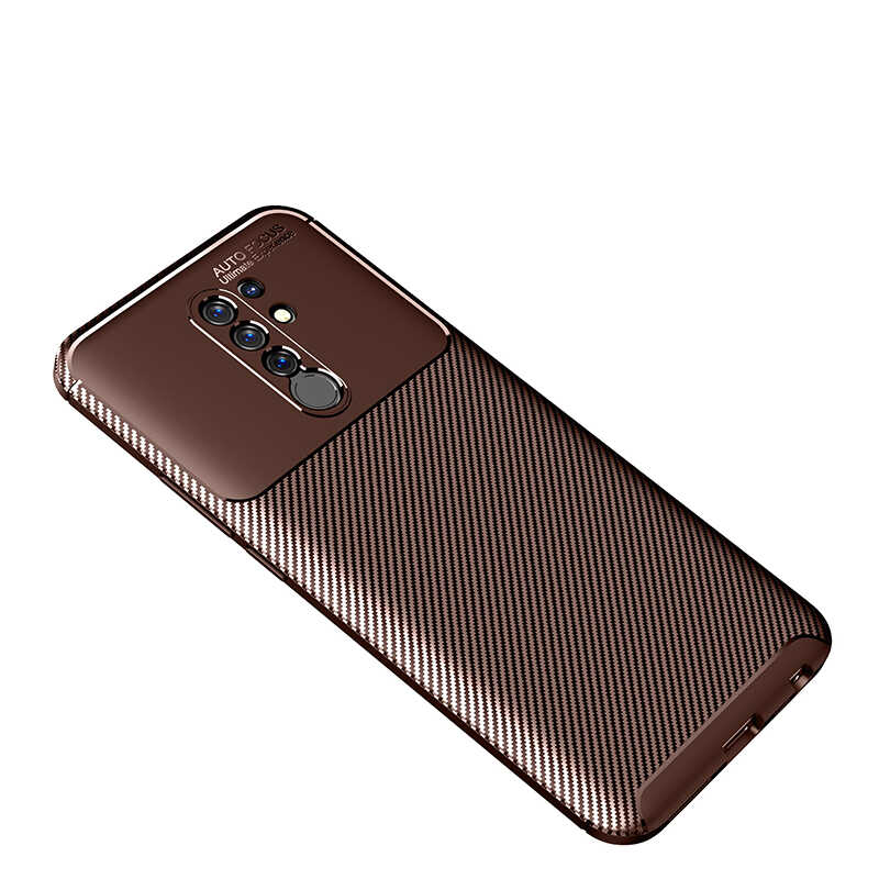 Xiaomi Redmi 9 Case Zore Negro Silicon Cover - 12