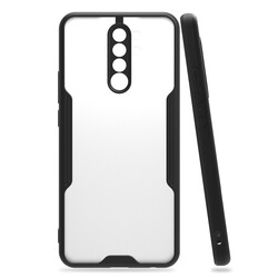 Xiaomi Redmi 9 Case Zore Parfe Cover Black