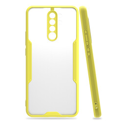 Xiaomi Redmi 9 Case Zore Parfe Cover Yellow