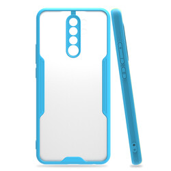 Xiaomi Redmi 9 Case Zore Parfe Cover Blue