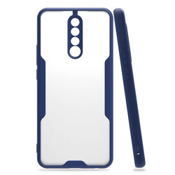 Xiaomi Redmi 9 Case Zore Parfe Cover Navy blue