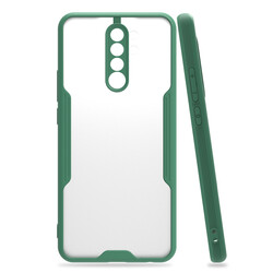 Xiaomi Redmi 9 Case Zore Parfe Cover Dark Green