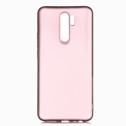 Xiaomi Redmi 9 Case Zore Premier Silicon Cover Rose Gold