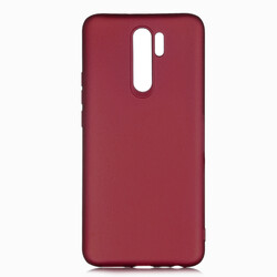 Xiaomi Redmi 9 Case Zore Premier Silicon Cover Plum