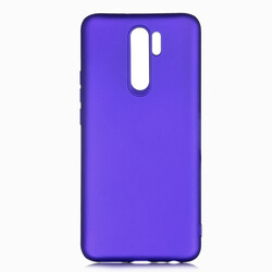 Xiaomi Redmi 9 Case Zore Premier Silicon Cover Saks Blue