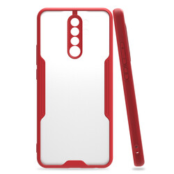 Xiaomi Redmi 9 Kılıf Zore Parfe Kapak Kırmızı
