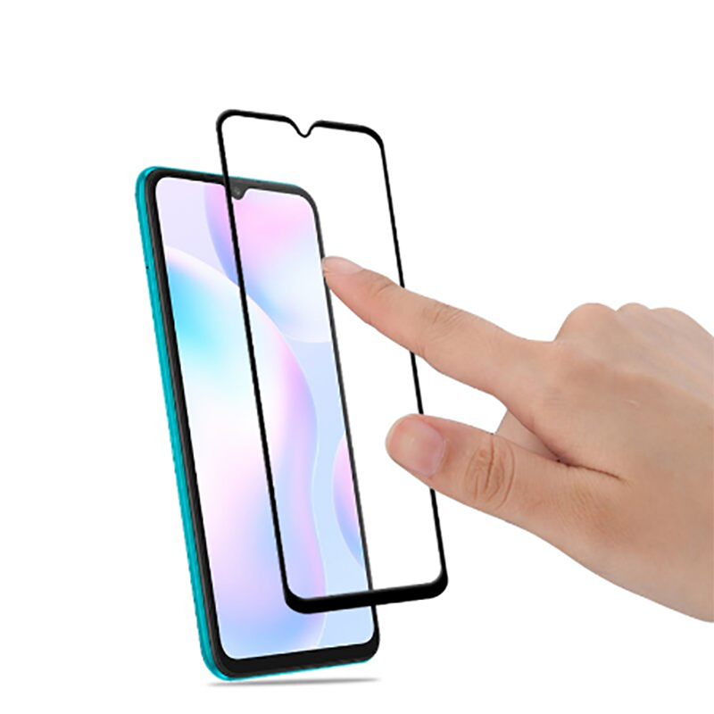 Xiaomi Redmi 9 Zore Kenarları Kırılmaya Dayanıklı Cam Ekran Koruyucu - 2