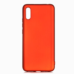 Xiaomi Redmi 9A Case Zore Premier Silicon Cover Red