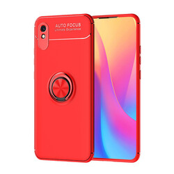 Xiaomi Redmi 9A Case Zore Ravel Silicon Cover Red
