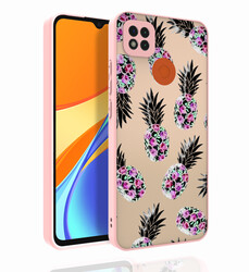 Xiaomi Redmi 9C Case Patterned Camera Protection Glossy Zore Nora Cover NO1