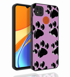 Xiaomi Redmi 9C Case Patterned Camera Protection Glossy Zore Nora Cover NO3