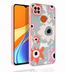 Xiaomi Redmi 9C Case Patterned Camera Protection Glossy Zore Nora Cover NO5