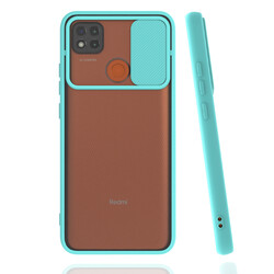 Xiaomi Redmi 9C Case Zore Lensi Cover Turquoise