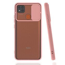 Xiaomi Redmi 9C Case Zore Lensi Cover Light Pink