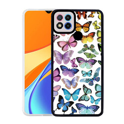 Xiaomi Redmi 9C Case Zore M-Fit Patterned Cover Butterfly No3