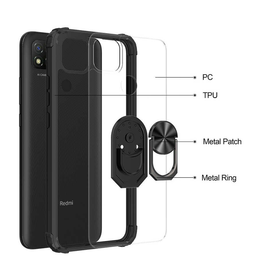 Xiaomi Redmi 9C Case Zore Mola Cover - 10