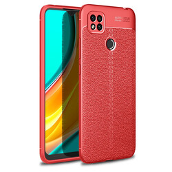 Xiaomi Redmi 9C Case Zore Niss Silicon Cover Red