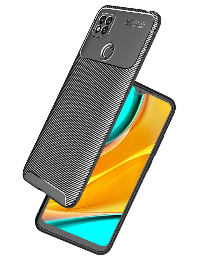 Xiaomi Redmi 9C Kılıf Zore Negro Silikon Kapak - 5